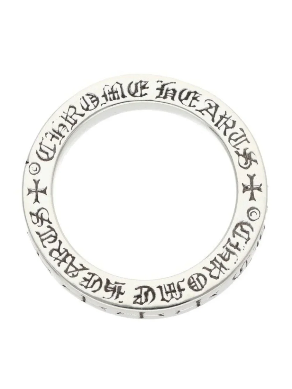 Chrome Hearts Spacer Fckyou Silver Ring